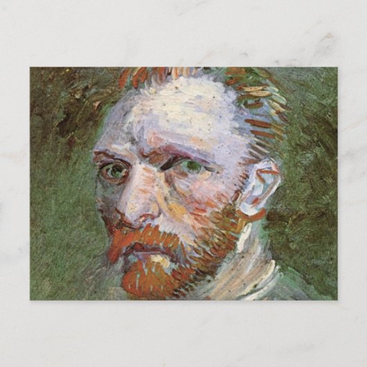 Vincent van Gogh Self Portrait,  Fine Art Briefkaart (Voorkant)
