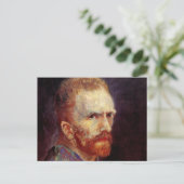 Vincent van Gogh Self Portrait,  Fine Art Briefkaart (Staand voorkant)