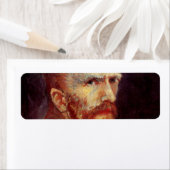 Vincent van Gogh Self Portrait, Fine Art Etiket (Insitu)