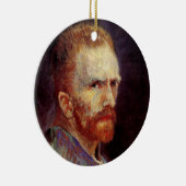 Vincent van Gogh Self Portrait,  Fine Art Keramisch Ornament (Rechts)