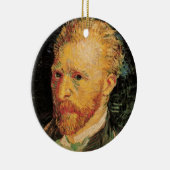 Vincent van Gogh Self Portrait,  Fine Art Keramisch Ornament (Rechts)