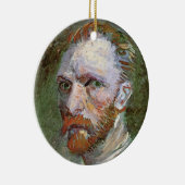 Vincent van Gogh Self Portrait,  Fine Art Keramisch Ornament (Rechts)