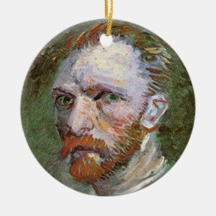 Vincent van Gogh Self Portrait,  Fine Art Keramisch Ornament