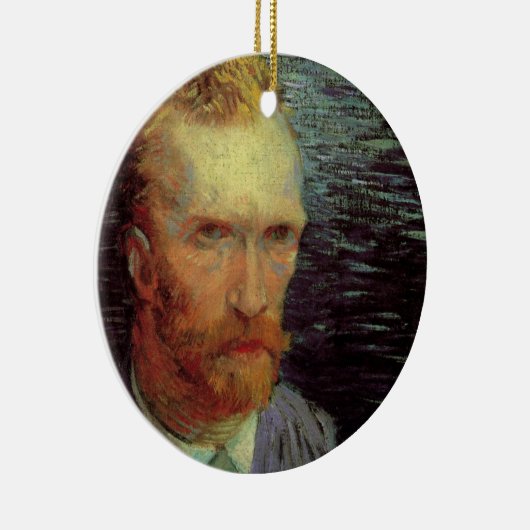 Vincent van Gogh Self Portrait,  Fine Art Keramisch Ornament (Rechts)