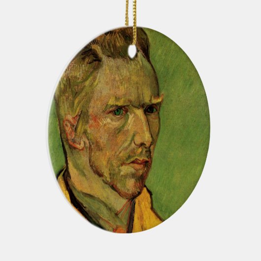 Vincent van Gogh Self Portrait,  Fine Art Keramisch Ornament (Rechts)