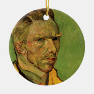 Vincent van Gogh Self Portrait,  Fine Art Keramisch Ornament