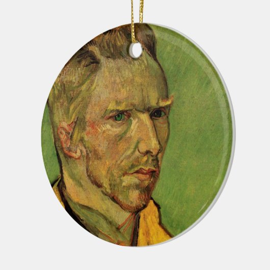 Vincent van Gogh Self Portrait,  Fine Art Keramisch Ornament (Links)