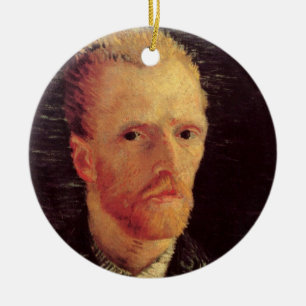 Vincent van Gogh Self Portrait,  Fine Art Keramisch Ornament