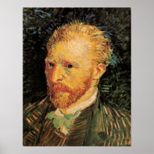 Vincent van Gogh Self Portrait, Fine Art Poster