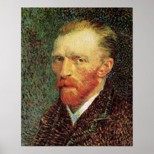 Vincent van Gogh Self Portrait,  Fine Art Poster
