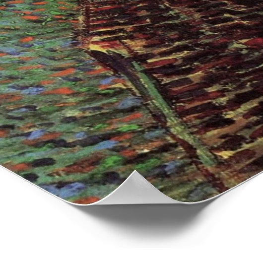 Vincent van Gogh Self Portrait,  Fine Art Poster (Hoek)