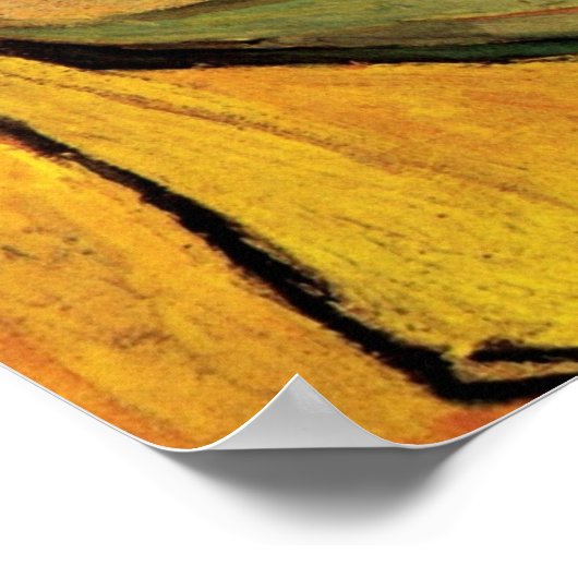 Vincent van Gogh Self Portrait,  Fine Art Poster (Hoek)