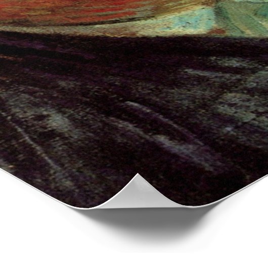 Vincent van Gogh Self Portrait,  Fine Art Poster (Hoek)