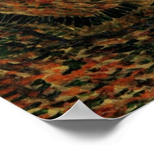 Vincent van Gogh Self Portrait,  Fine Art Poster (Hoek)