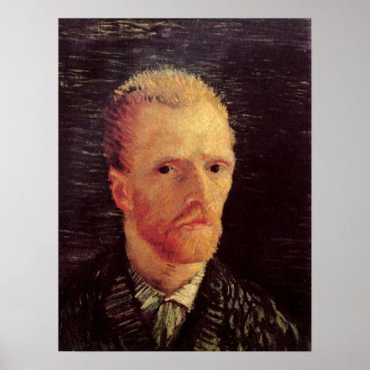Vincent van Gogh Self Portrait,  Fine Art Poster (Voorkant)