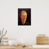 Vincent van Gogh Self Portrait,  Fine Art Poster (Keuken)