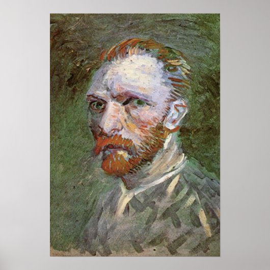 Vincent van Gogh Self Portrait,  Fine Art Poster (Voorkant)