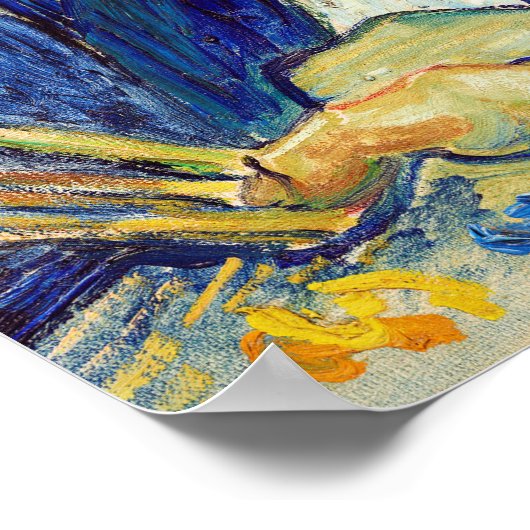 Vincent van Gogh Self Portrait,  Fine Art Poster (Hoek)