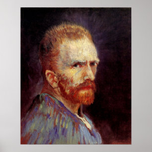 Vincent van Gogh Self Portrait,  Fine Art Poster