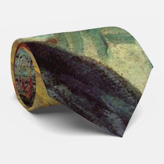 Vincent van Gogh Self Portrait,  Fine Art Stropdas (Opgerold)