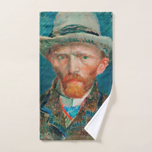 Vincent Van Gogh Self Portrait Handdoek (Handdoek)