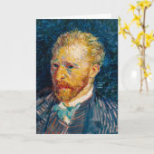 Vincent Van Gogh - Self-Portrait Kaart (Gele Bloem)