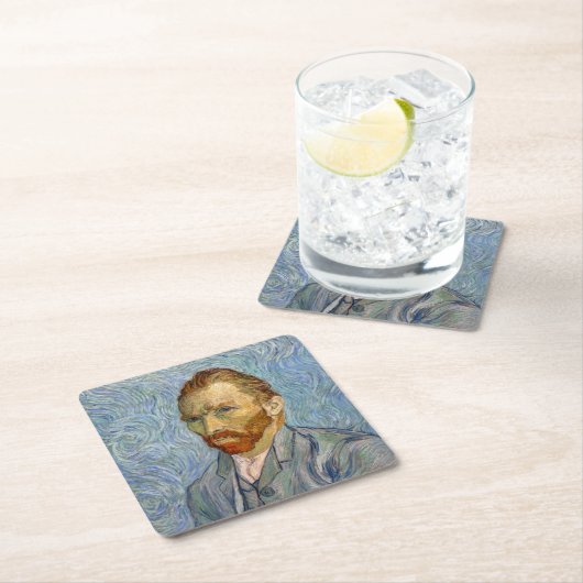 Vincent Van Gogh - Self-Portrait Kartonnen Onderzetters (Insitu)