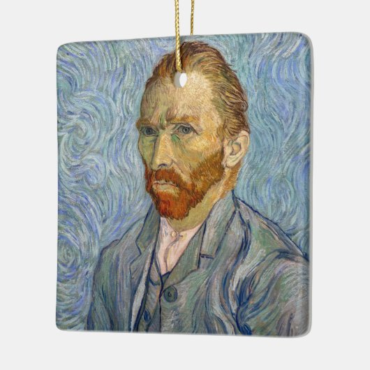 Vincent Van Gogh - Self-Portrait Keramisch Ornament (Links)