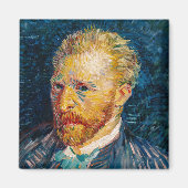 Vincent Van Gogh - Self-Portrait Magneet (Voorkant)