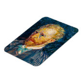 Vincent Van Gogh - Self-Portrait Magneet (Linkerzijde)
