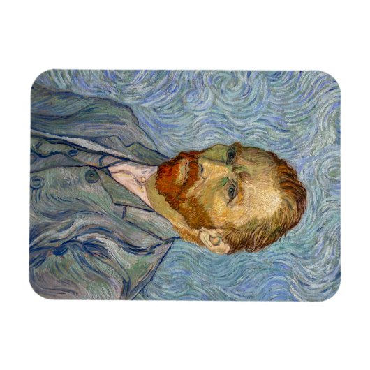 Vincent Van Gogh - Self-Portrait Magneet (Horizontaal)