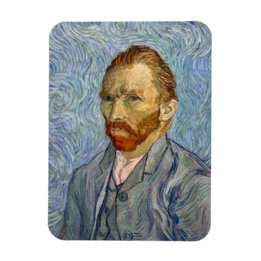 Vincent Van Gogh - Self-Portrait Magneet (Verticaal)