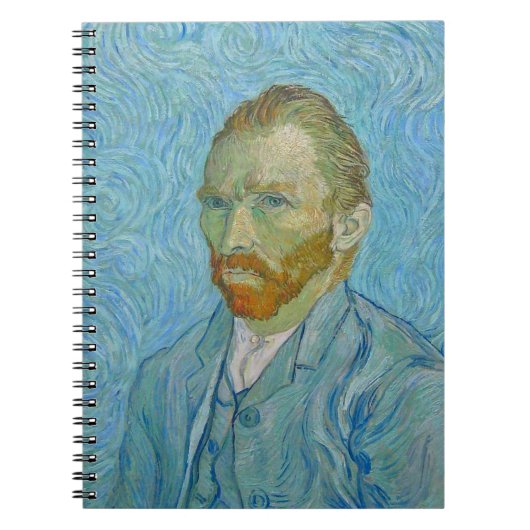 Vincent Van Gogh Self Portrait Notitieboek (Voorkant)