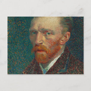 Vincent Van Gogh - Self Portrait Painting Briefkaart