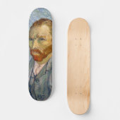 Vincent Van Gogh - Self-Portrait Persoonlijk Skateboard (Voorkant)
