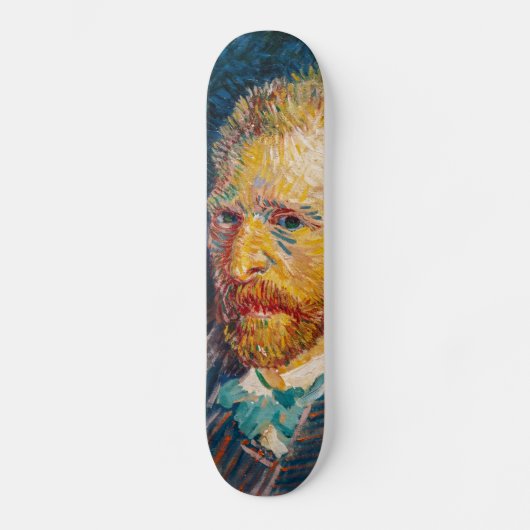 Vincent Van Gogh - Self-Portrait Persoonlijk Skateboard (Voorkant)