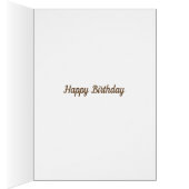 Vincent Van Gogh Self Portrait Pet Birthday Kaart (Binnen (Rechts))