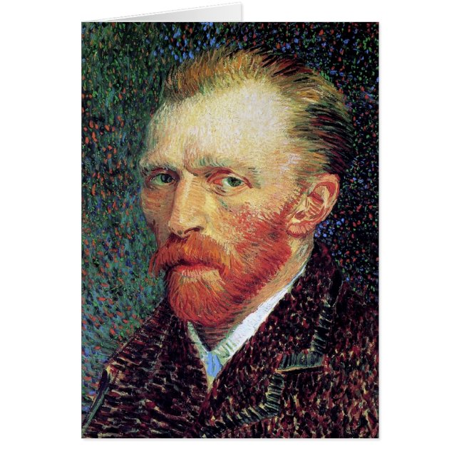 Vincent Van Gogh - Self-Portrait Pointillism Style (Voorkant)