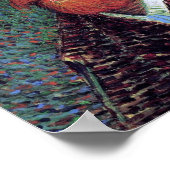 Vincent Van Gogh - Self-Portrait Pointillism Style Poster (Hoek)