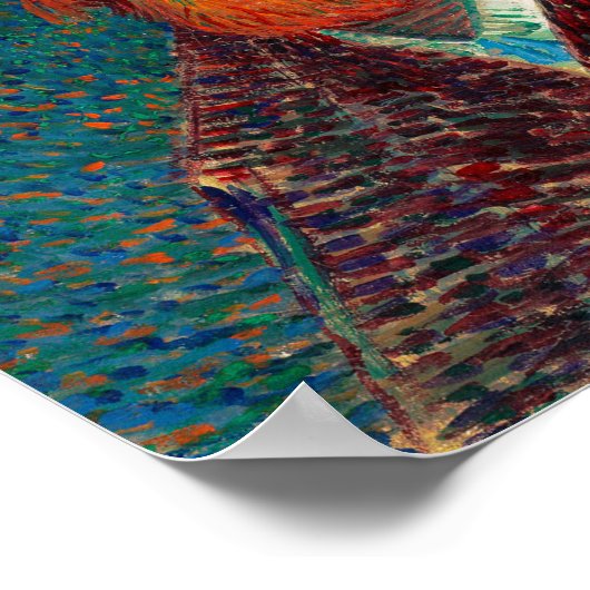 Vincent Van Gogh Self-Portrait Poster (Hoek)