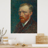 Vincent Van Gogh Self-Portrait Poster (Keuken)