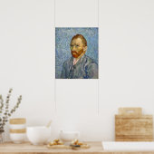 Vincent Van Gogh - Self-Portrait Poster (Keuken)
