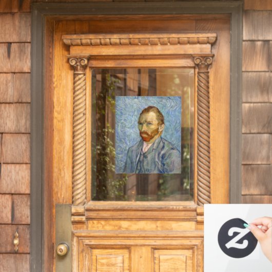 Vincent Van Gogh - Self-Portrait Raamsticker (Huis Deur)
