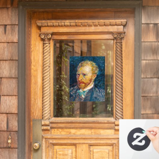 Vincent Van Gogh - Self-Portrait Raamsticker (Huis Deur)