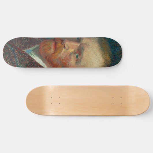 Vincent Van Gogh Self-Portrait Skateboard (Horizontaal)