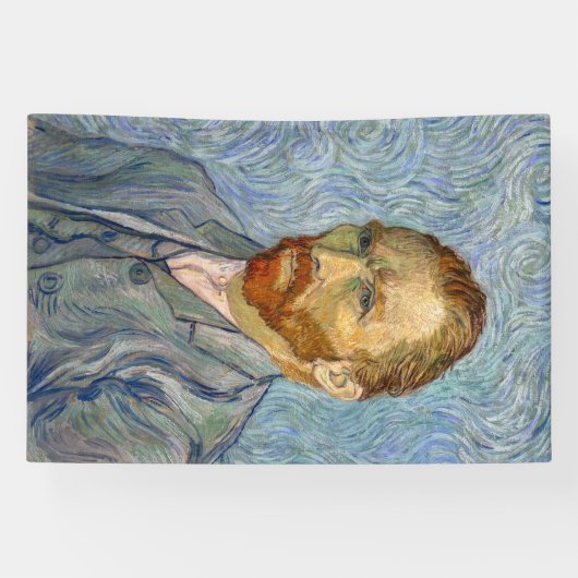 Vincent Van Gogh - Self-Portrait Spandoek (Horizontaal)