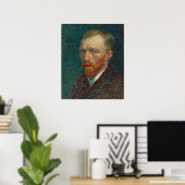 Vincent Van Gogh, Self Portrait Spring 1887 Poster (Thuiskantoor)