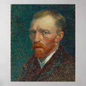 Vincent Van Gogh, Self Portrait Spring 1887 Poster (Voorkant)