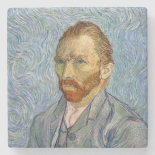 Vincent Van Gogh - Self-Portrait Stenen Onderzetter