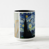 Vincent Van Gogh - Self-Portrait & Sterrennacht Mo Mok (Midden)